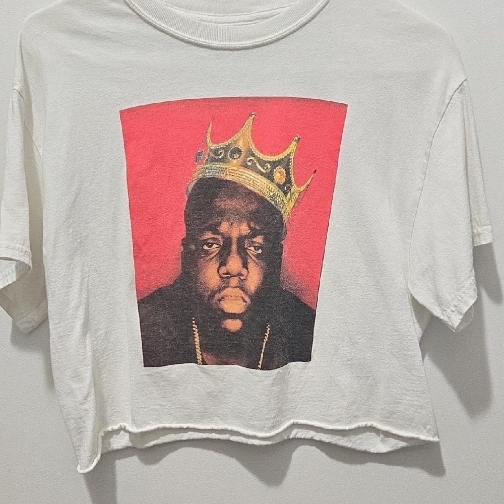 Kids White Graphic T-Shirt